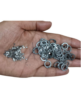 8 MM Wedge Riveted Loose Rings and Rivets